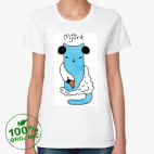 Женская футболка органик