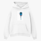 Толстовка худи оверсайз