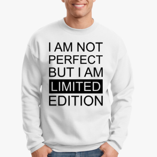 Свитшот с принтом Limited Edition