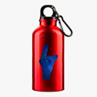 Металлическая бутылка 400 мл UV-DTF