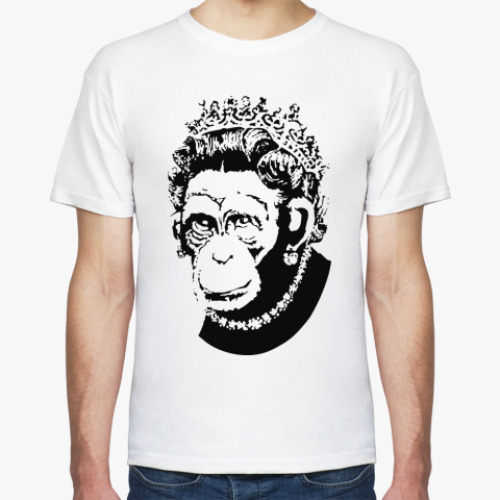 Футболка с принтом Королева обезьян