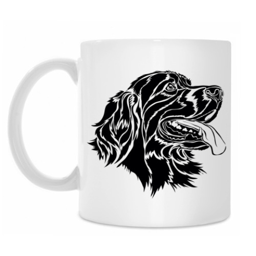 Кружка с принтом Сеттер