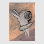 Холст 80 х 120 см Серый лебедь