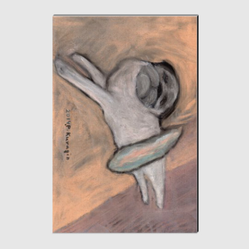 Холст с принтом Серый лебедь