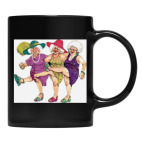 Кружка цветная UV-DTF