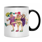 Кружка двухцветная