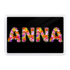 Магнит 7,5 x 5,1 см  'Анна'