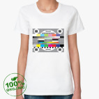 Женская футболка органик