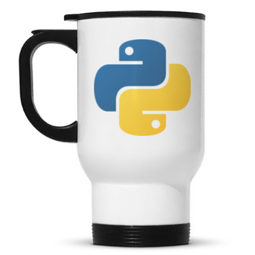 Кружка-термос с принтом Python