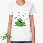 Женская футболка органик