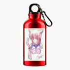 Металлическая бутылка 400 мл UV-DTF