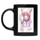 Кружка цветная UV-DTF