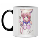 Кружка двухцветная