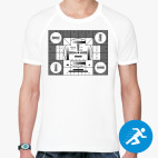 Мужская спортивная футболка