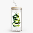 Банка с бамбуковой крышкой