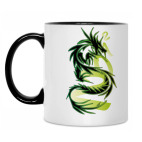 Кружка двухцветная