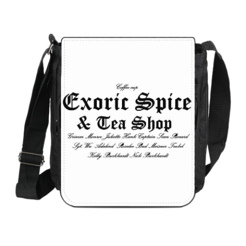 Сумка на плечо (мини-планшет) с принтом лавка Монро