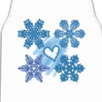 Влюбленные снежинки