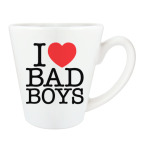 Кружка латте (360 мл) I love BAD BOYS