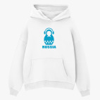 Толстовка худи оверсайз