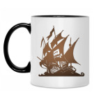 Кружка двухцветная