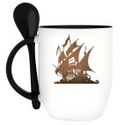 Кружка с ложкой