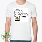 Мужская футболка органик