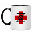 Кружка двухцветная