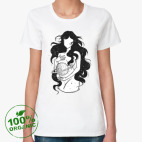 Женская футболка органик