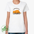 Женская футболка органик