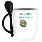 Кружка с ложкой