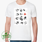 Мужская футболка органик