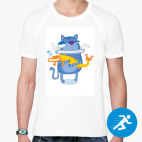 Мужская спортивная футболка