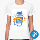 Женская спортивная футболка