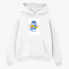 Толстовка худи оверсайз