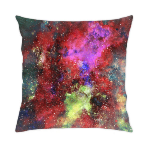 Подушка с принтом Космос