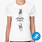Женская спортивная футболка