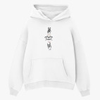 Толстовка худи оверсайз