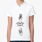 Женская рубашка поло