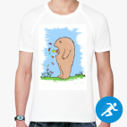 Мужская спортивная футболка