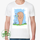 Мужская футболка органик