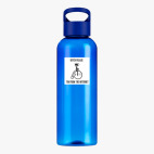 Прозрачная спортивная бутылка