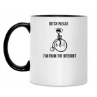 Кружка двухцветная