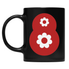 Кружка цветная UV-DTF