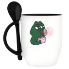 Кружка с ложкой