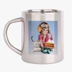 Кружка металлическая