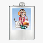 Фляжка стальная