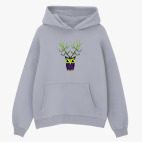 Толстовка худи оверсайз