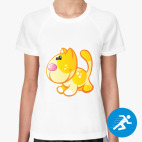 Женская спортивная футболка