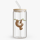 Банка с бамбуковой крышкой